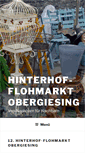 Mobile Screenshot of hinterhofflohmarkt-obergiesing.de